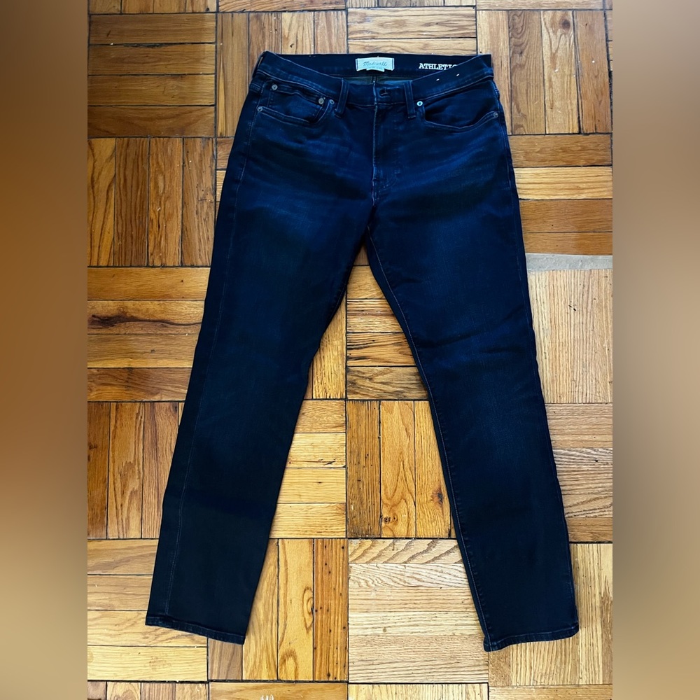 Madewell men’s athletic slim fit jeans